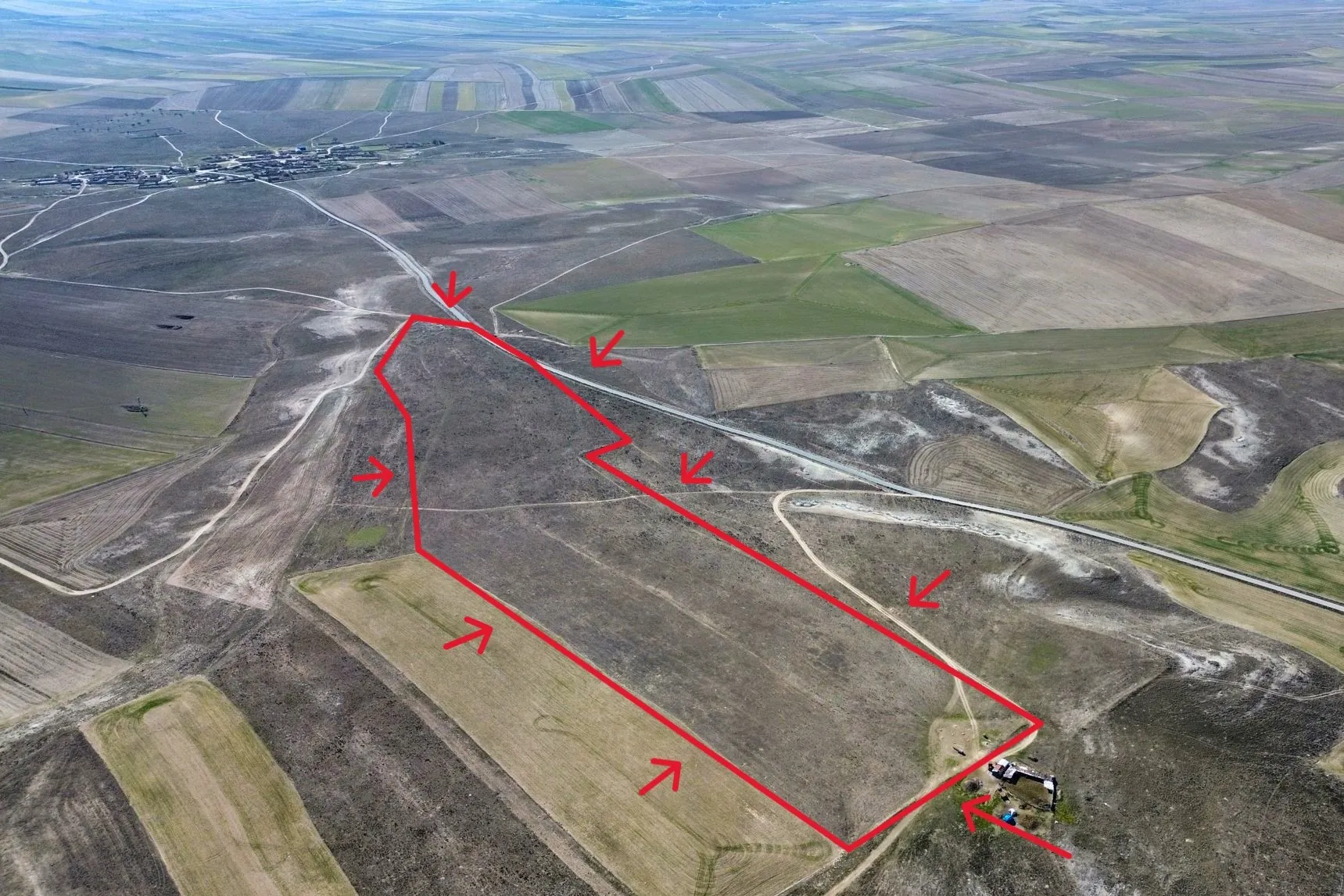 GES PROJESİ,MARJİNAL YAZISI ALINMIŞ 84 DÖNÜM ARAZİ